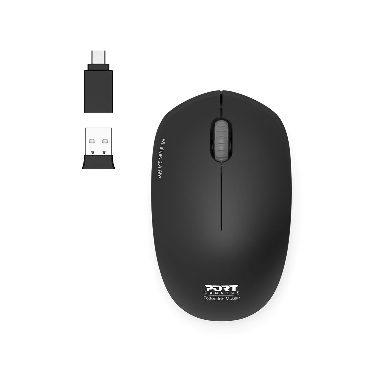 port-2-4ghz-collection-ii-graphite-wireless-mouse