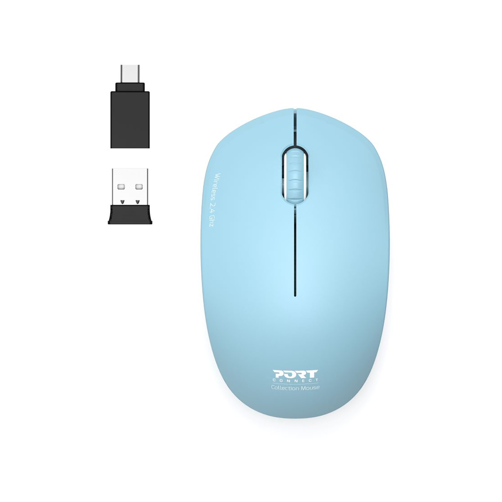 port-2-4ghz-collection-ii-azur-wireless-mouse