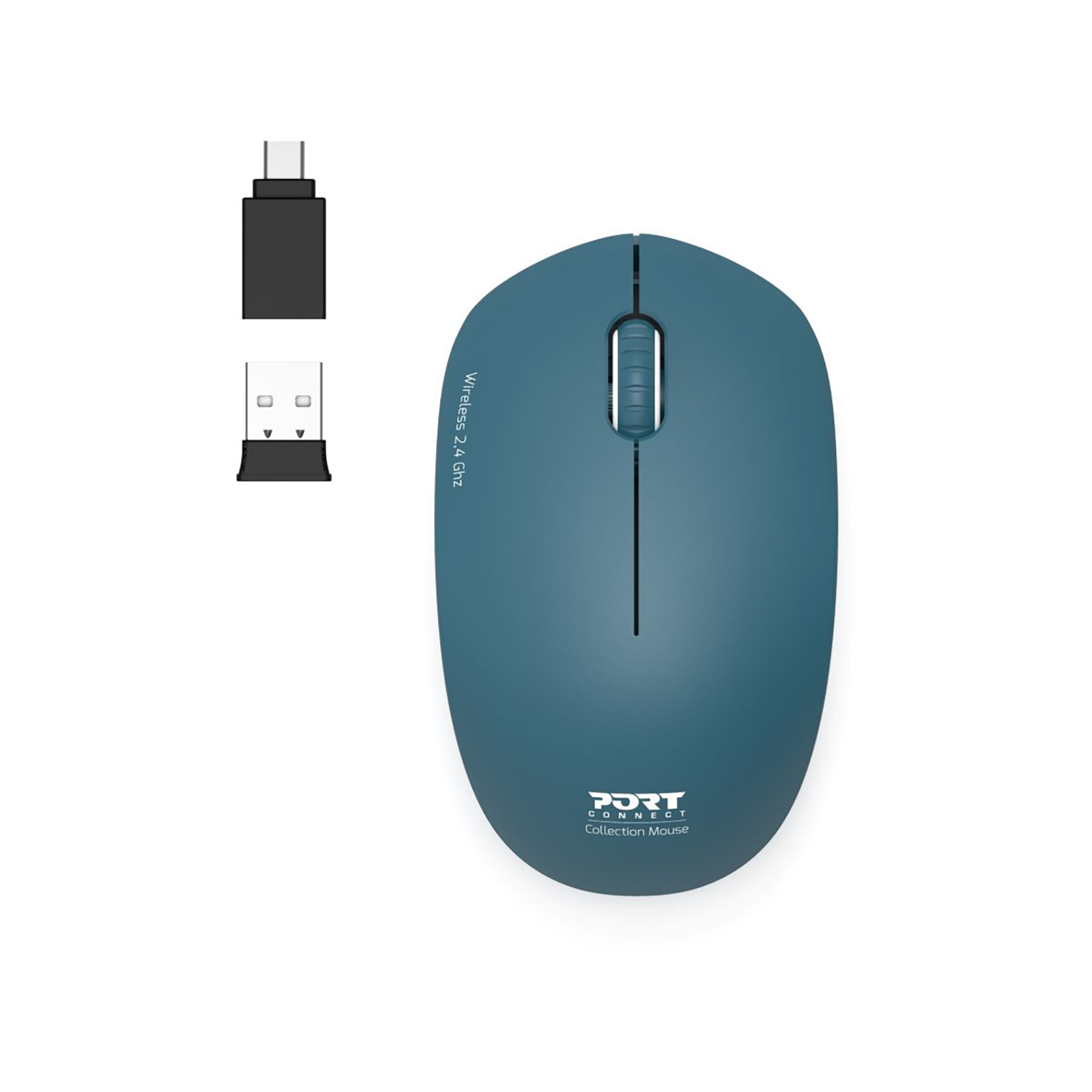 port-2-4ghz-collection-ii-sapphire-wireless-mouse