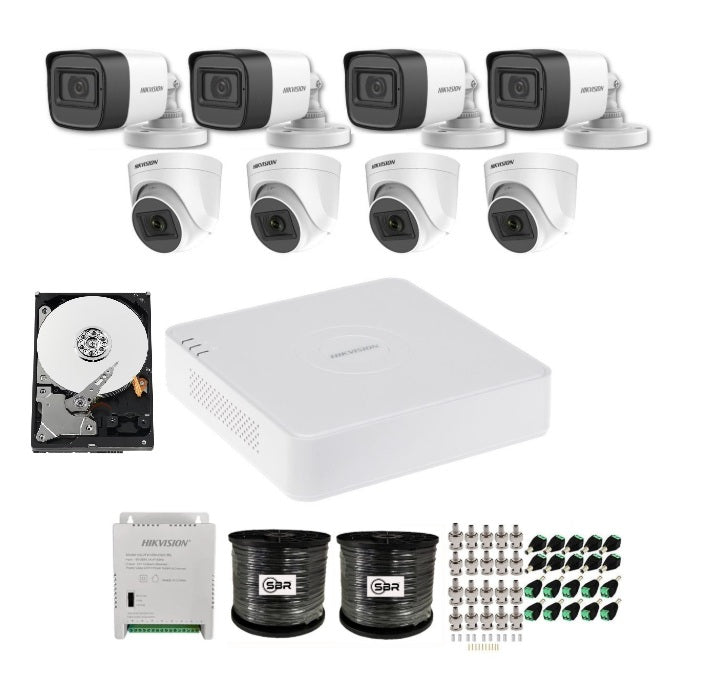 hikvision-8-channel-1080p-complete-kit-1tb-2-roll-dome-bullet