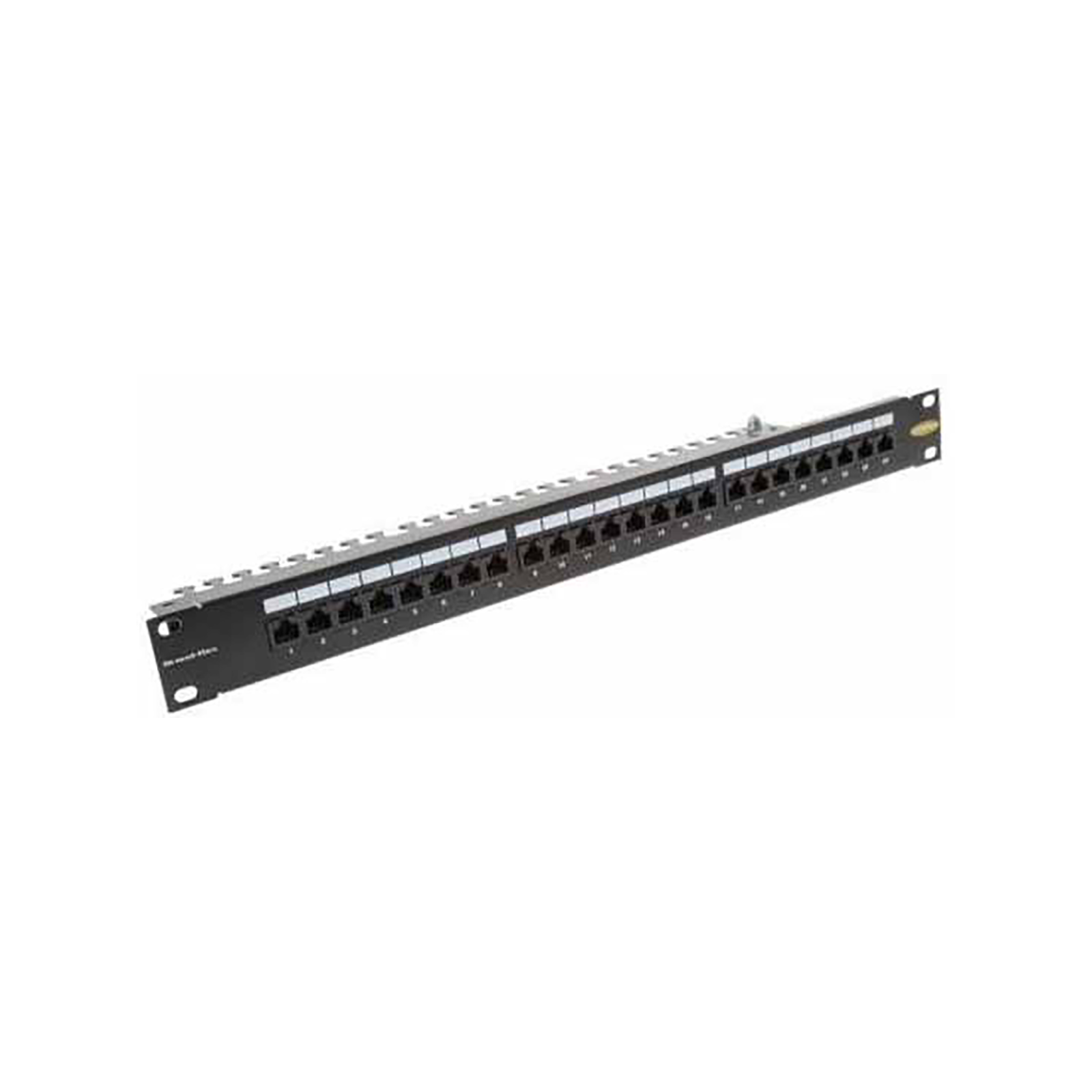 zone-24-port-cat6-populated-1u-black-patch-panel
