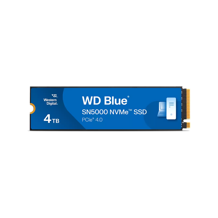 WD Blue SN5000 4TB NVME GEN4 M.2 Internal SSD