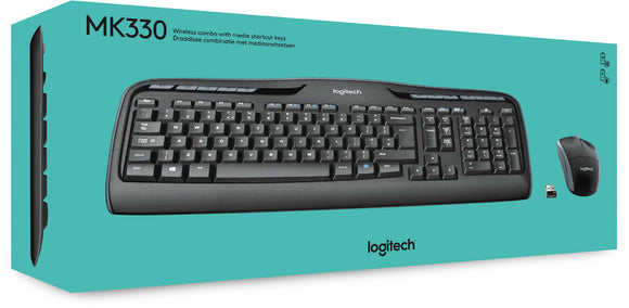 Logitech MK330 Wireless Desktop Keyboard & Mouse