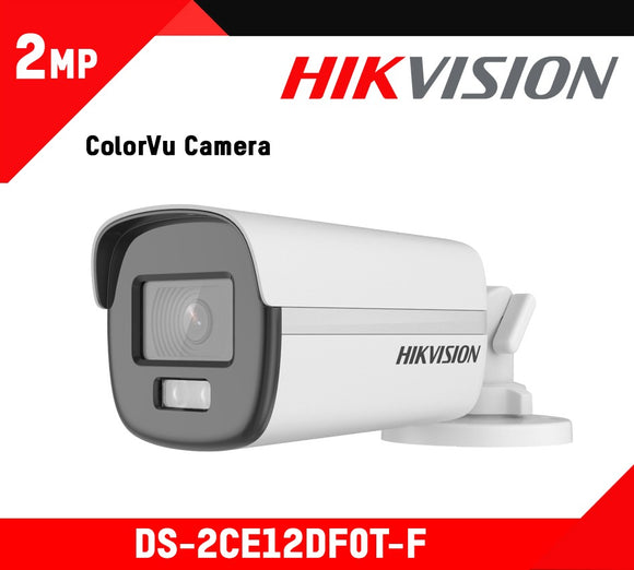 Hikvision 2MP Colorvu Bullet Camera - 40m IR- DS-2CE12DF0T-F 2.8