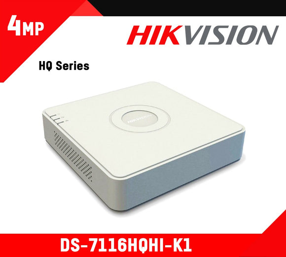 Hikvision 4MP 16 Channel Turbo HD DVR - DS-7116HQHI-K1