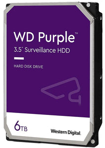 WD Purple 6TB 64MB 3.5 SATA Surveillance HDD